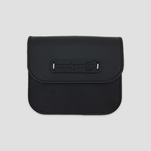 *단독판매 [옴니포턴트] Pin wallet bag_black (16차입고)