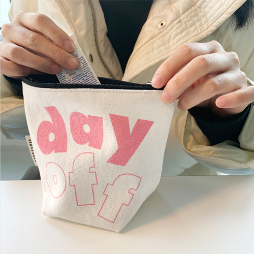 [ppp studio] day off pouch (4차입고)