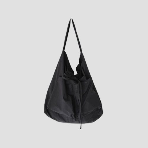 [projet] two pockets easy bag black(4차입고)