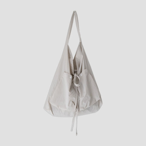 [projet] two pockets easy bag warm grey (5차입고)