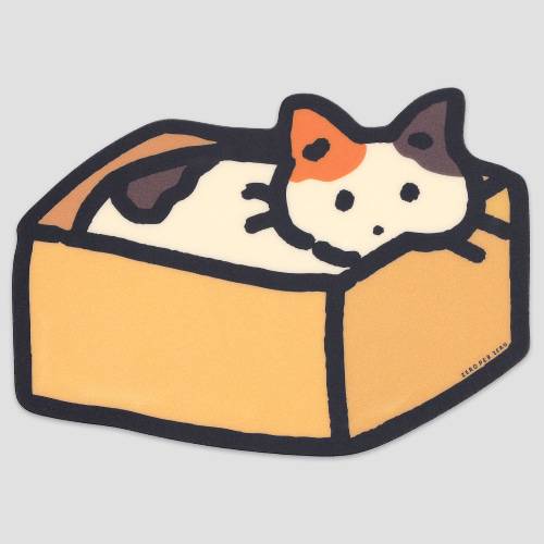 [제로퍼제로] 마우스패드 - 고양이2(상자) (5차입고)